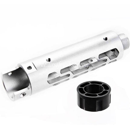 Narcos Airsoft CNC Aluminum Vorderes Lauf Kit (Typ 7) Geeignet für Action Army AAP01 Serie GBB Pistolen