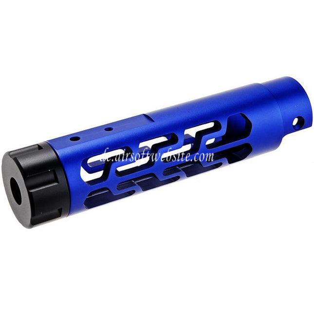 Narcos Airsoft CNC Aluminum Vorderes Lauf Kit (Typ 7) Geeignet für Action Army AAP01 Serie GBB Pistolen