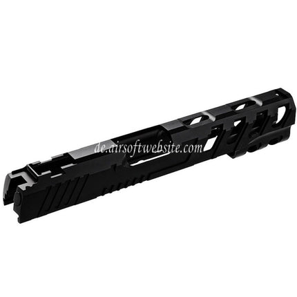 Narcos Airsoft CNC Aluminum Schlitten Phantom Geeignet für Tokyo Marui Hi-Capa 5.1 Serie GBB Pistolen