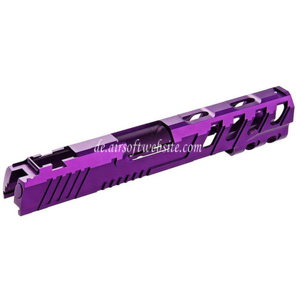 Narcos Airsoft CNC Aluminum Schlitten Phantom Geeignet für Tokyo Marui Hi-Capa 5.1 Serie GBB Pistolen