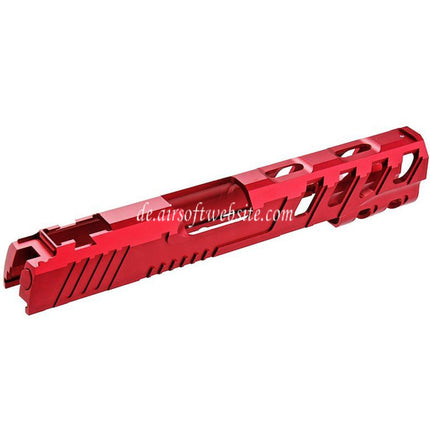 Narcos Airsoft CNC Aluminum Schlitten Phantom Geeignet für Tokyo Marui Hi-Capa 5.1 Serie GBB Pistolen