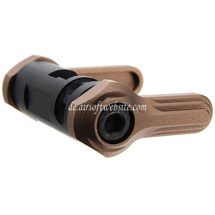 Revanchist Airsoft 60 Grad Ambidextrous Wahlhebel Typ-B Geeignet für Tokyo Marui M4 MWS Serie GBB Gewehre