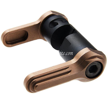 Revanchist Airsoft 60 Grad Ambidextrous Wahlhebel Typ-B Geeignet für Tokyo Marui M4 MWS Serie GBB Gewehre