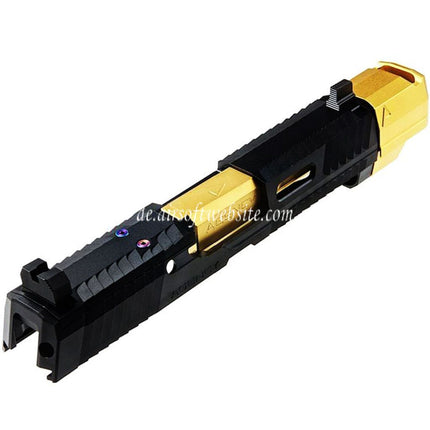 RWA Agency Arms CNC Aluminum P320 Peacekeeper Schlitten Set Geeignet für SIG AIR Proforce P320 XCarry M17 M18 Serie GBB Pistolen Airsoft