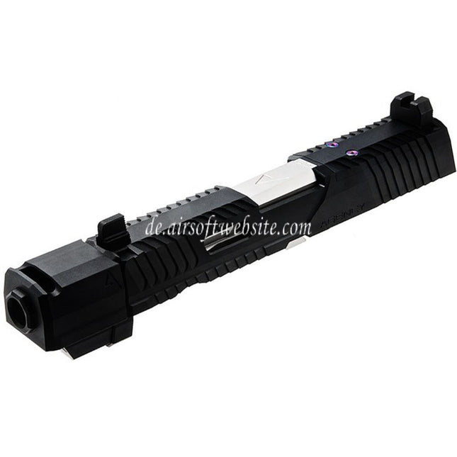 RWA Agency Arms CNC Aluminum P320 Peacekeeper Schlitten Set Geeignet für SIG AIR Proforce P320 XCarry M17 M18 Serie GBB Pistolen Airsoft