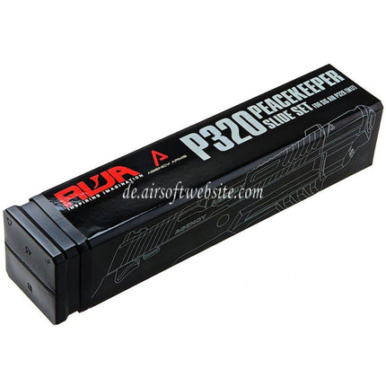 RWA Agency Arms CNC Aluminum P320 Peacekeeper Schlitten Set Geeignet für SIG AIR Proforce P320 XCarry M17 M18 Serie GBB Pistolen Airsoft