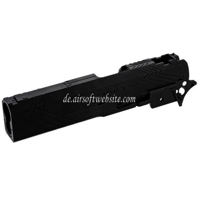 Tiger Soul CNC Aluminum INF Venom Mittlerer Rahmen Schlitten Set Geeignet für Toyko Marui Hi-Capa Serie GBB Pistolen Airsoft
