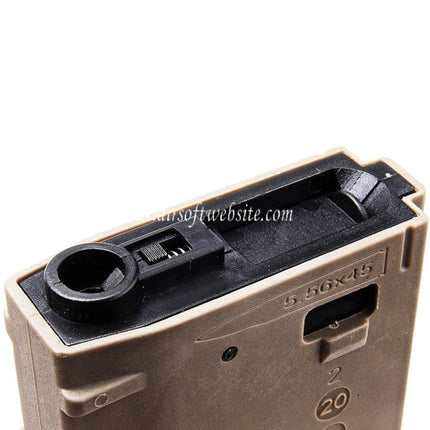 ARCTURUS DMAG 350rd Hi-Cap Flash Magazin Geeignet für M4 M16 Serie AEG Gewehre Airsoft