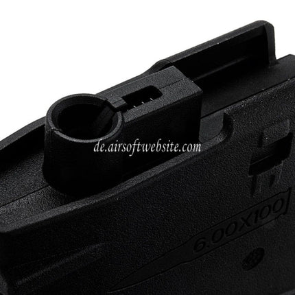 ARES 5 Stück 130rd Mid-Cap Magazin Geeignet für ARES AR308 SR25 M110 Serie AEG Gewehre Airsoft