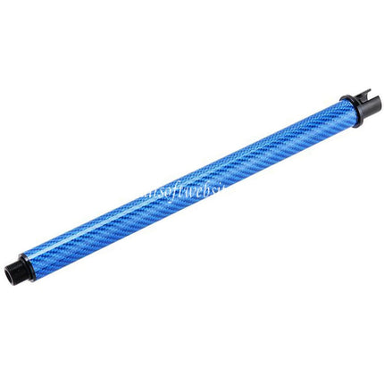 Dr. Black Leichtgewicht Kohlefaser 10.5 Zoll Äußerer Lauf -14mm CCW Gegen den Uhrzeigersinn Geeignet für Tokyo Marui M4 Serie MWS GBB Gewehre Airsoft