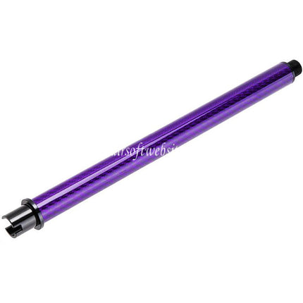 Dr. Black Leichtgewicht Kohlefaser 10.5 Zoll Äußerer Lauf -14mm CCW Gegen den Uhrzeigersinn Geeignet für Tokyo Marui M4 Serie MWS GBB Gewehre Airsoft