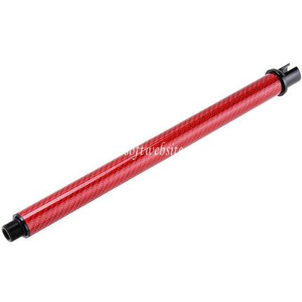 Dr. Black Leichtgewicht Kohlefaser 10.5 Zoll Äußerer Lauf -14mm CCW Gegen den Uhrzeigersinn Geeignet für Tokyo Marui M4 Serie MWS GBB Gewehre Airsoft