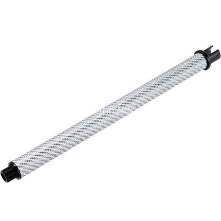 Dr. Black Leichtgewicht Kohlefaser 12 Zoll Äußerer Lauf -14mm CCW Gegen den Uhrzeigersinn Geeignet für Tokyo Marui M4 Serie MWS GBB Gewehre Airsoft