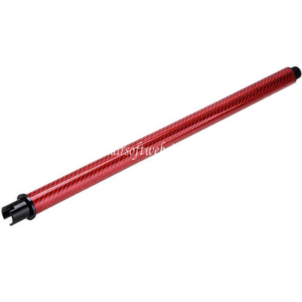 Dr. Black Leichtgewicht Kohlefaser 14 Zoll Äußerer Lauf -14mm CCW Gegen den Uhrzeigersinn Geeignet für Tokyo Marui M4 Serie MWS GBB Gewehre Airsoft