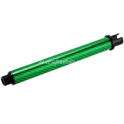 Dr. Black Leichtgewicht Kohlefaser 7 Zoll Äußerer Lauf -14mm CCW Gegen den Uhrzeigersinn Geeignet für Tokyo Marui M4 Serie MWS GBB Gewehre Airsoft