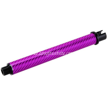 Dr. Black Leichtgewicht Kohlefaser 7 Zoll Äußerer Lauf -14mm CCW Gegen den Uhrzeigersinn Geeignet für Tokyo Marui M4 Serie MWS GBB Gewehre Airsoft