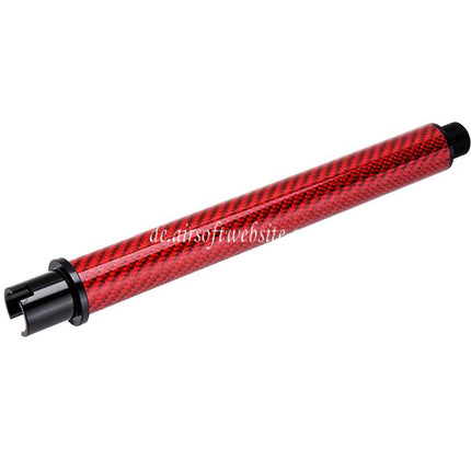 Dr. Black Leichtgewicht Kohlefaser 7 Zoll Äußerer Lauf -14mm CCW Gegen den Uhrzeigersinn Geeignet für Tokyo Marui M4 Serie MWS GBB Gewehre Airsoft