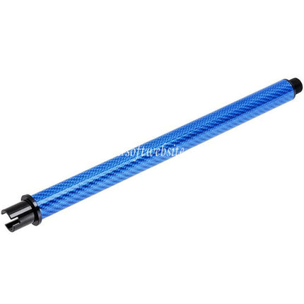 Dr. Black Leichtgewicht Kohlefaser 9 Zoll Äußerer Lauf -14mm CCW Gegen den Uhrzeigersinn Geeignet für Tokyo Marui M4 Serie MWS GBB Gewehre Airsoft