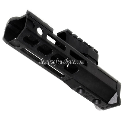 Dytac SLR Gewehreworks ION Lite 165mm 6.5 Zoll Extended M-LOK Handschutz schienen system Kit mit Außenlauf Geeignet für GHK AK Serie GBB Gewehre Airsoft Schwarz