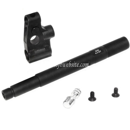 Dytac SLR Gewehreworks ION Lite 165mm 6.5 Zoll Extended M-LOK Handschutz schienen system Kit mit Außenlauf Geeignet für GHK AK Serie GBB Gewehre Airsoft Schwarz