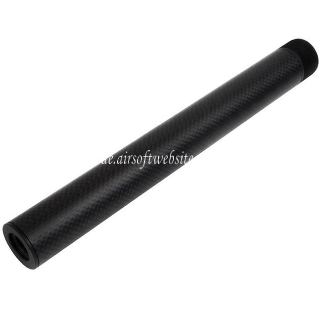 Laylax PSS 257mm/265mm Kurzer Typ Kohlefaser Außenlauf Geeignet für Tokyo Marui VSR-10 Serie Bolt Action Scharfschützen Airsoft Schwarz