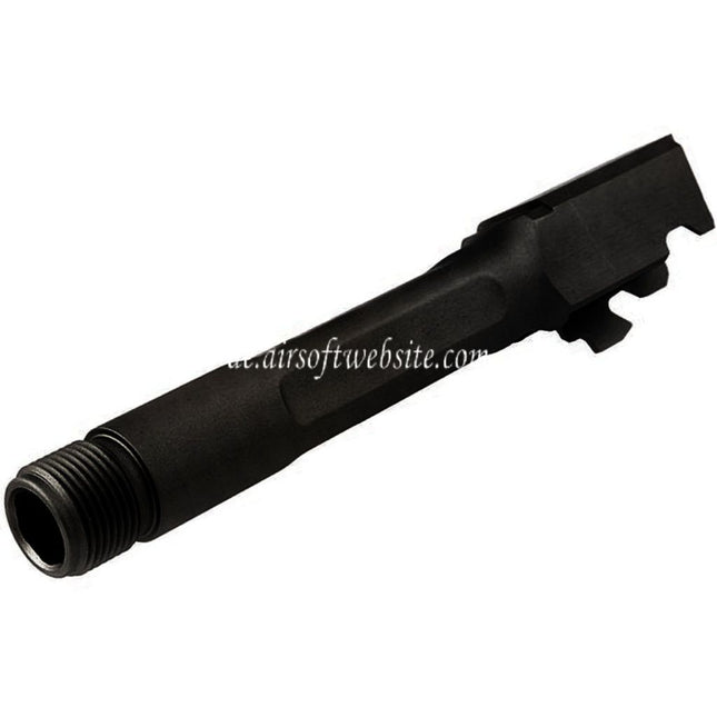 Pro Arms 110mm CNC Aluminum Äußerer Lauf -14mm CCW gegen den Uhrzeigersinn Geeignet für Umarex VFC G19x G19 Gen4 G45 Serie GBB Pistolen Airsoft