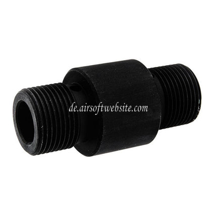 Revanchist Airsoft 7.5 Zoll Aluminium Äußerer Lauf mit 0.5 Zoll Barrel Extension -14mm CCW Gegen den Uhrzeigersinn Geeignet für Tokyo Marui M4 Serie MWS GBB Gewehre Airsoft
