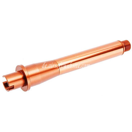 Revanchist Airsoft 6.5 Zoll Aluminium Äußerer Lauf mit 0.5 Zoll Barrel Extension -14mm CCW Gegen den Uhrzeigersinn Geeignet für Tokyo Marui M4 Serie MWS GBB Gewehre Airsoft