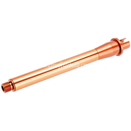 Revanchist Airsoft 8.5 Zoll Aluminium Äußerer Lauf mit 0.5 Zoll Barrel Extension -14mm CCW Gegen den Uhrzeigersinn Geeignet für Tokyo Marui M4 Serie MWS GBB Gewehre Airsoft