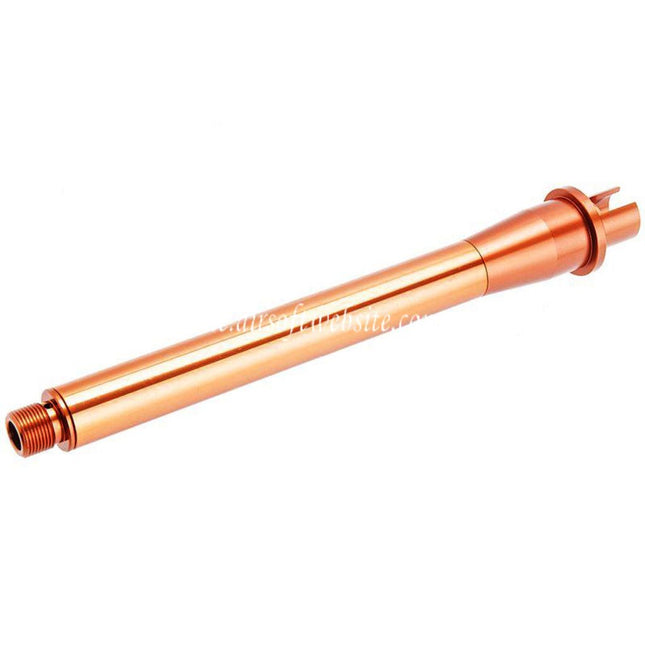 Revanchist Airsoft 8.5 Zoll Aluminium Äußerer Lauf mit 0.5 Zoll Barrel Extension -14mm CCW Gegen den Uhrzeigersinn Geeignet für Tokyo Marui M4 Serie MWS GBB Gewehre Airsoft