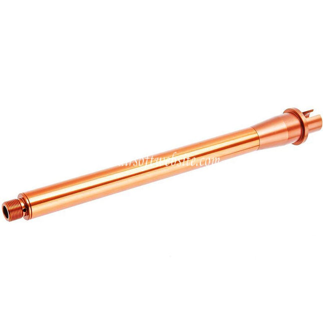 Revanchist Airsoft 10.3 Zoll Aluminium Äußerer Lauf mit 0.5 Zoll Barrel Extension -14mm CCW Gegen den Uhrzeigersinn Geeignet für Tokyo Marui M4 Serie MWS GBB Gewehre Airsoft