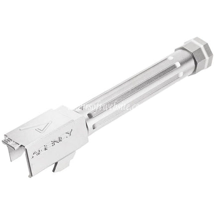 RWA Agency Arms CNC Aluminum Mittelliniengewinde Äußerer Lauf -14mm CCW gegen den Uhrzeigersinn Geeignet für Tokyo Marui G17 Gen3 GBB Pistolen Airsoft