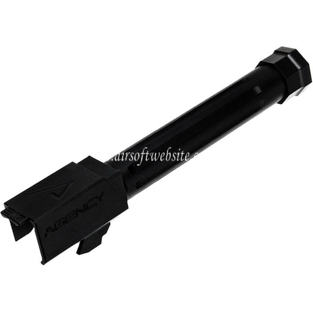 RWA Agency Arms CNC Aluminum Mittelliniengewinde Äußerer Lauf -14mm CCW gegen den Uhrzeigersinn Geeignet für Umarex (VFC) G17 Gen3 Gen4 G18C / RWA Agency Arms EXA Serie GBB Pistolen Airsoft