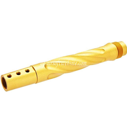 TTI Airsoft Twisted Spiral Fluted Äußerer Lauf -14mm CCW Geeignet für TTI Airsoft TP22 Serie GBB Pistolen