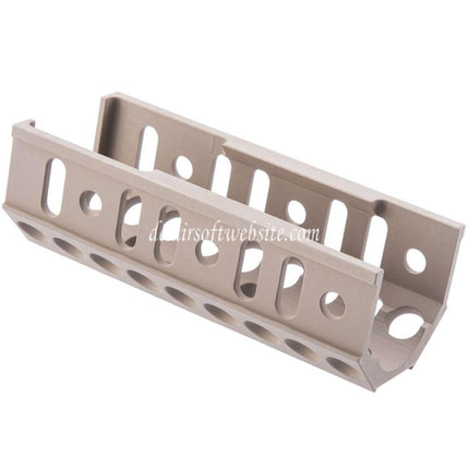 5KU CNC Aluminum 90mm DL-1 SPORT Handschutz Extender Geeignet für AKM AK105 AK74 AK Serie Gewehre Airsoft