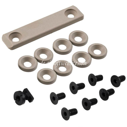 5KU CNC Aluminum 90mm DL-1 SPORT Handschutz Extender Geeignet für AKM AK105 AK74 AK Serie Gewehre Airsoft