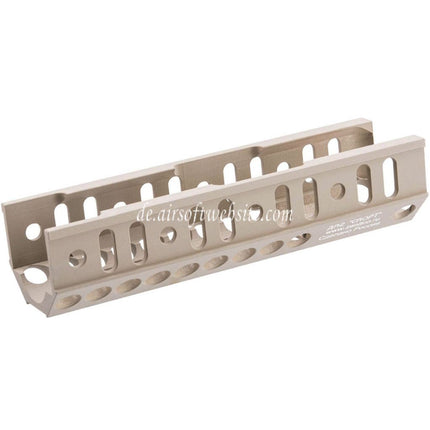 5KU CNC Aluminum 130mm DL-2 SPORT Handschutz Extender Geeignet für AKM AK105 AK74 AK Serie Gewehre Airsoft