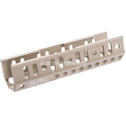 5KU CNC Aluminum 130mm DL-2 SPORT Handschutz Extender Geeignet für AKM AK105 AK74 AK Serie Gewehre Airsoft