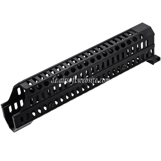 LCT 280mm Aluminum ZSPORT-12 Handschutz schienen system Geeignet für LCT LCK-12 LCK-15 LCK-19 ZK-12 ZK-12U AK12 Serie AEG Gewehre Airsoft Schwarz
