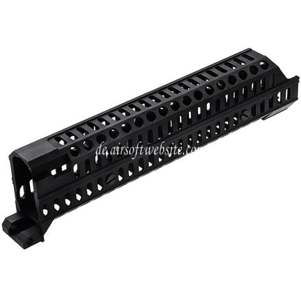 LCT 280mm Aluminum ZSPORT-12 Handschutz schienen system Geeignet für LCT LCK-12 LCK-15 LCK-19 ZK-12 ZK-12U AK12 Serie AEG Gewehre Airsoft Schwarz