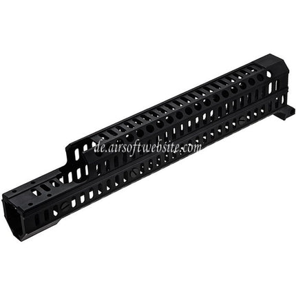 LCT 345mm Aluminum ZSPORT-12U Handschutz schienen system Geeignet für LCT LCK-12 LCK-15 LCK-19 ZK-12 ZK-12U AK12 Serie AEG Gewehre Airsoft Schwarz