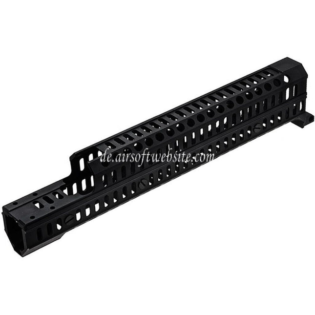 LCT 345mm Aluminum ZSPORT-12U Handschutz schienen system Geeignet für LCT LCK-12 LCK-15 LCK-19 ZK-12 ZK-12U AK12 Serie AEG Gewehre Airsoft Schwarz