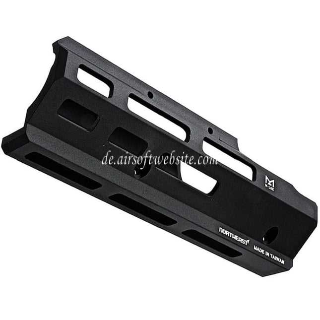 Northeast 145mm 1913 M-Lok Handschutz Geeignet für Northeast MP2A1 UZI Serie GBB SMG Gewehre Airsoft Schwarz
