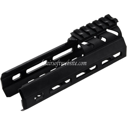 SIG Sauer 155mm 6 Zoll MPX M-LOK Handschutz schienen system Geeignet für SIG Sauer MPX Serie AEG SMG Gewehre Airsoft Schwarz