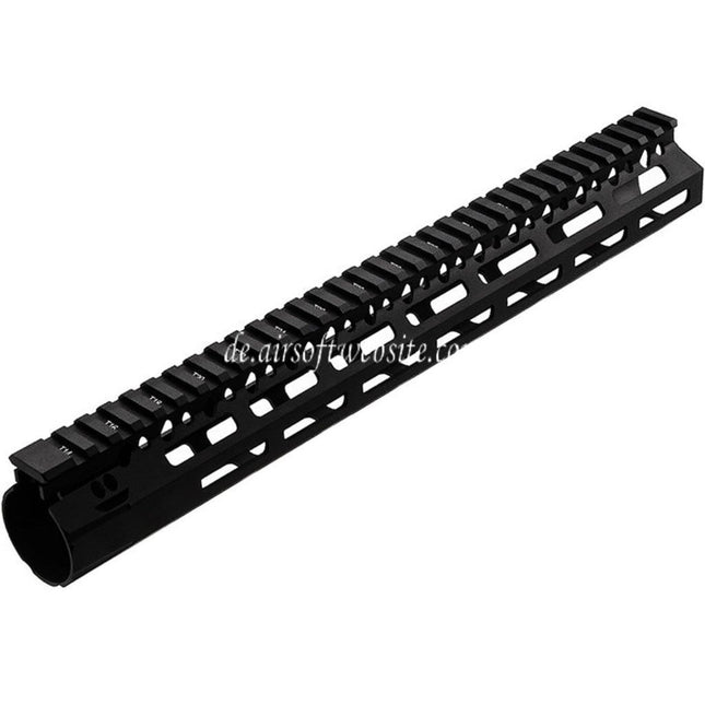 VFC 13 Zoll BCM GUNFIGHTER MCMR-13 M-LOK Handschutz schienen system Geeignet für VFC M4 Serie AEG Gewehre Airsoft Schwarz