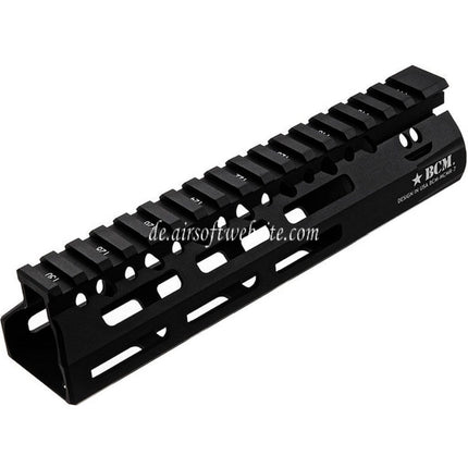 VFC 7 Zoll BCM GUNFIGHTER MCMR-7 M-LOK Handschutz schienen system Geeignet für VFC M4 Serie AEG Gewehre Airsoft Schwarz