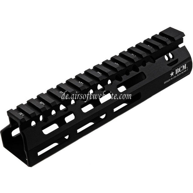 VFC 7 Zoll BCM GUNFIGHTER MCMR-7 M-LOK Handschutz schienen system Geeignet für VFC M4 Serie AEG Gewehre Airsoft Schwarz