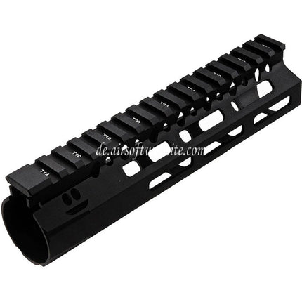 VFC 7 Zoll BCM GUNFIGHTER MCMR-7 M-LOK Handschutz schienen system Geeignet für VFC M4 Serie AEG Gewehre Airsoft Schwarz