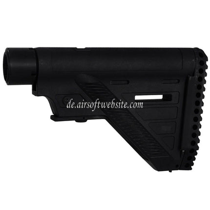 E&C 416A5 Stil Einziehbar Schaft mit Pufferrohr geeignet für HK416 Serie AEG Gewehre Airsoft