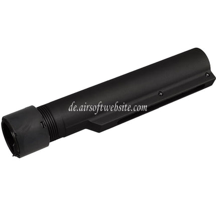 Guns Modify GM CNC Aluminum 6-Position Schaft Pufferrohr Geeignet für VFC Umarex HK416 A5 Serie GBB Gewehre Airsoft
